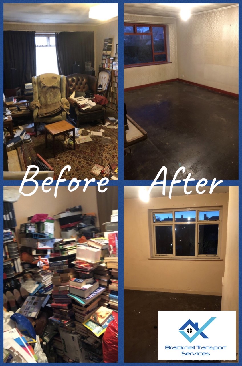 House Clearance Before and After